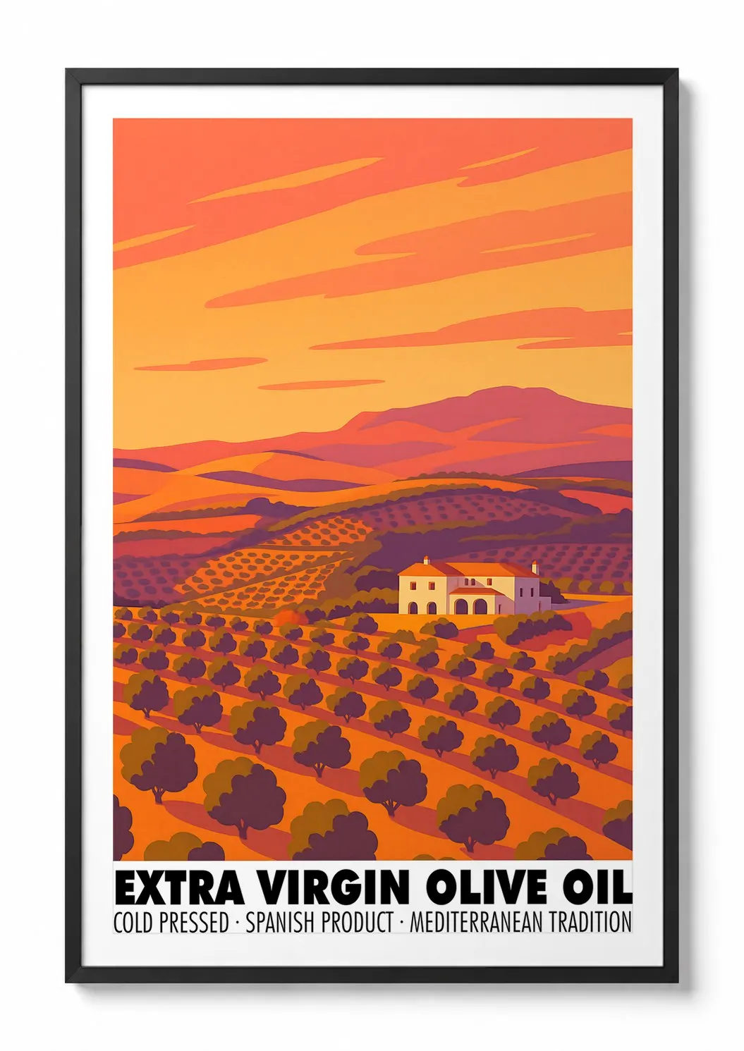 Olive Oil — Spanish Countryside Print