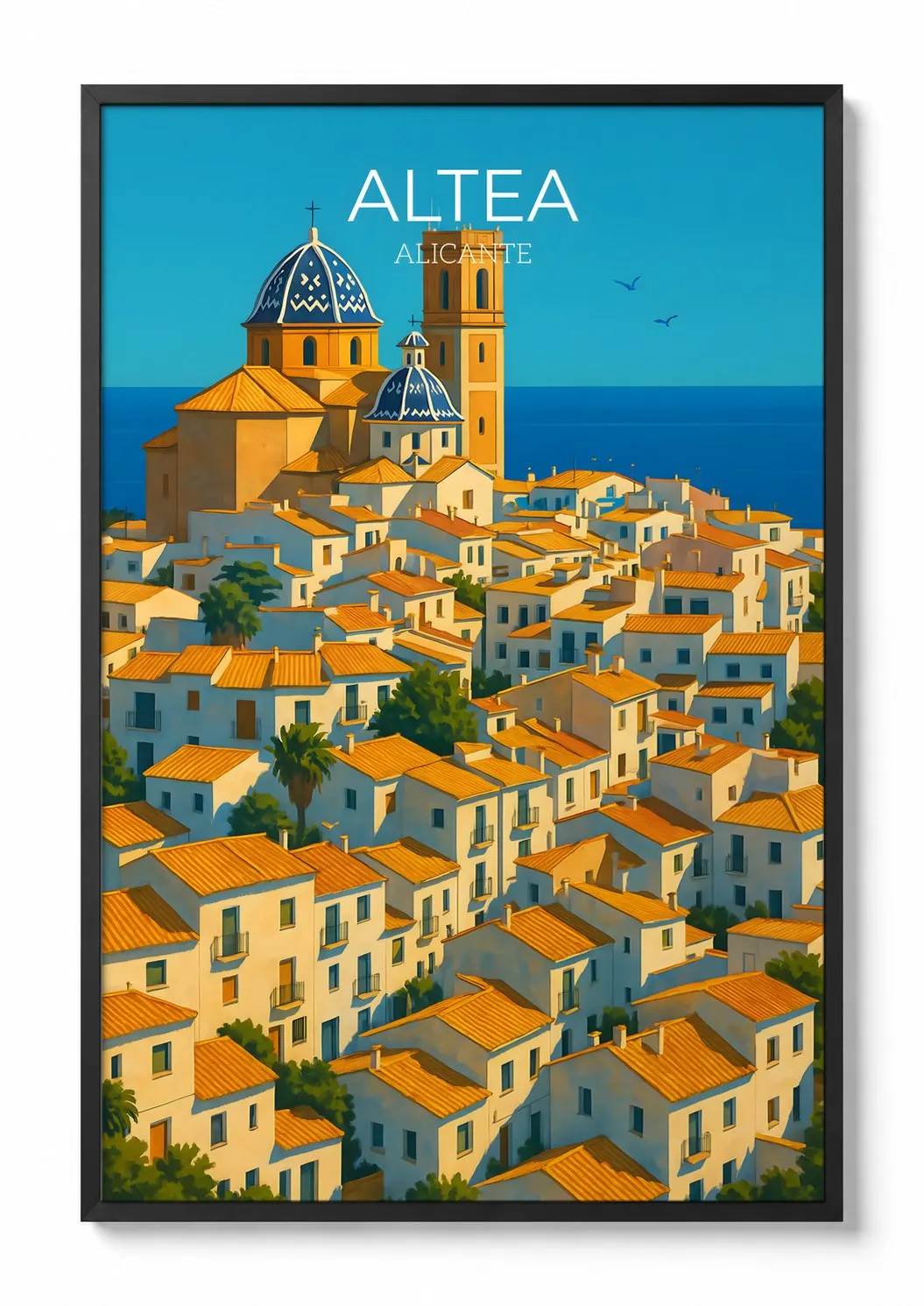 Altea — Travel Poster