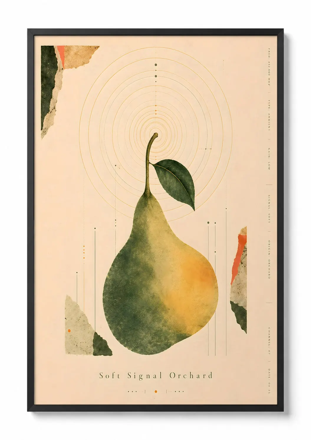 Pear — Botanical Print