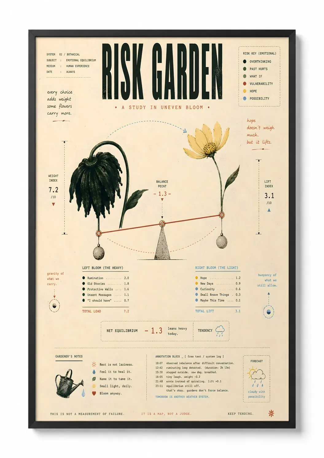 Garden — Graphic Botanical Print