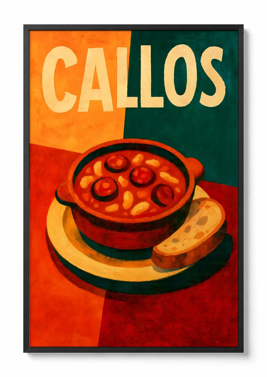 Madrid-Style Tripe Stew — Spanish Tapas Print
