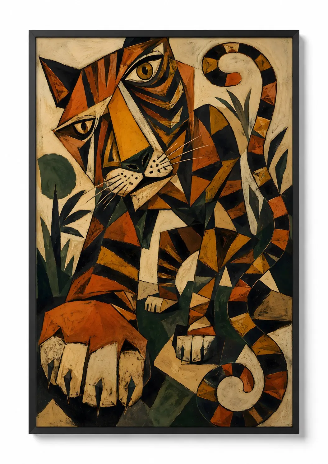 Cubist Tiger — Animal Print