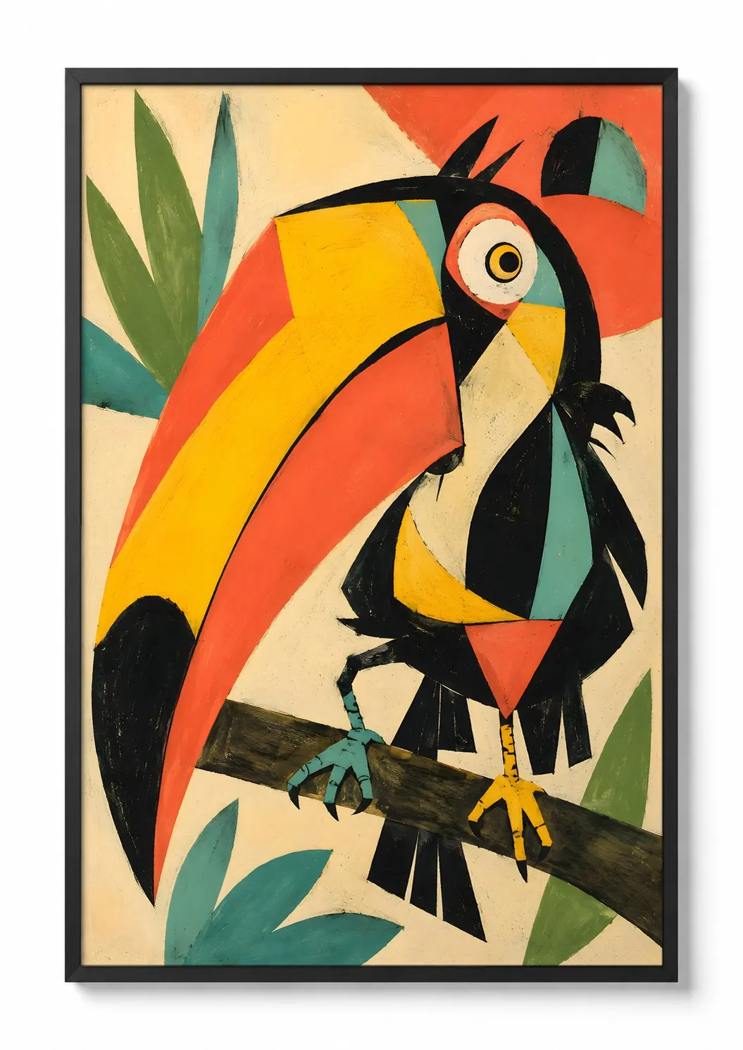 Cubist Toucan — Animal Print