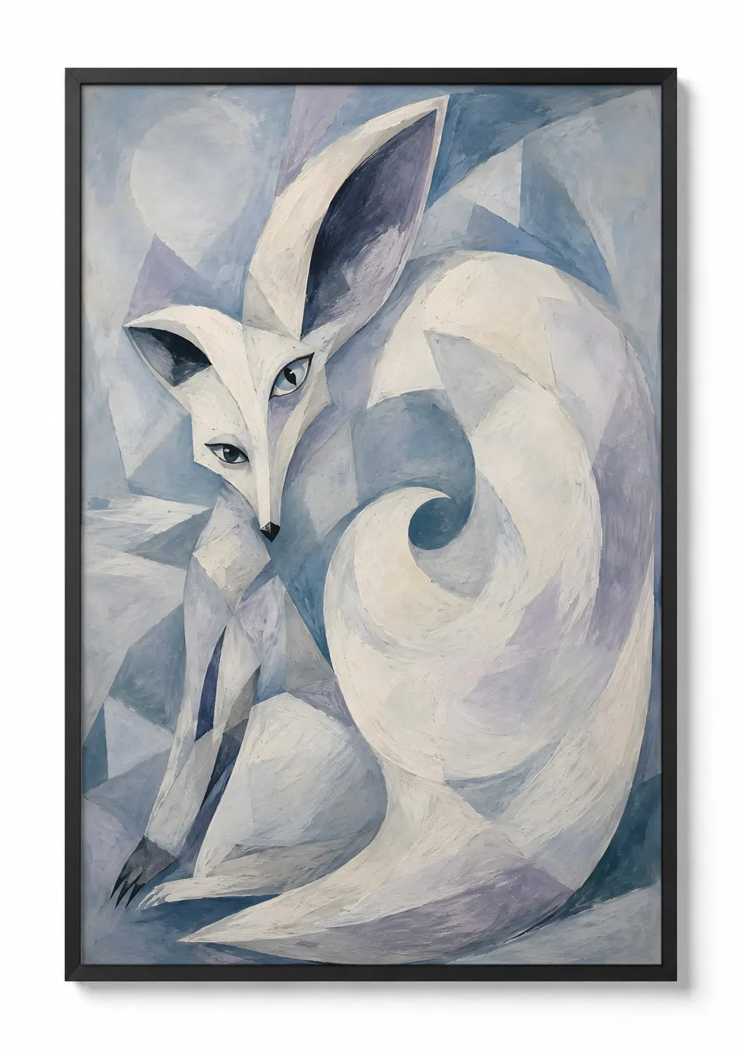Cubist Arctic Fox — Animal Print