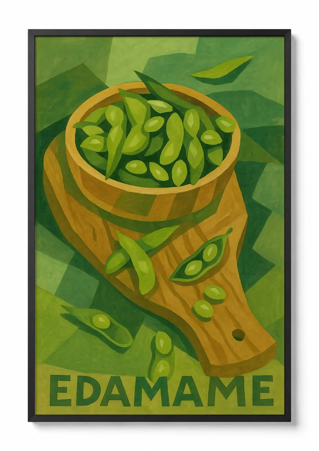 Edamame — Veggie Kitchen Print
