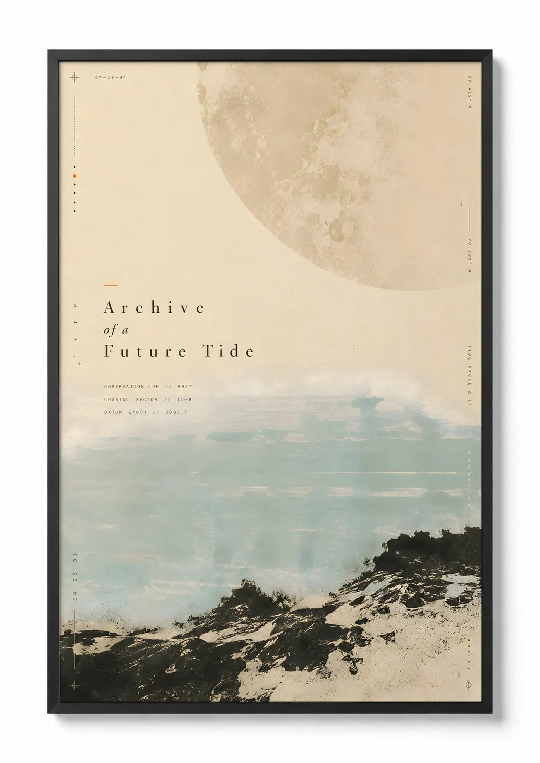 Archive of a Future Tide — Coastal Print