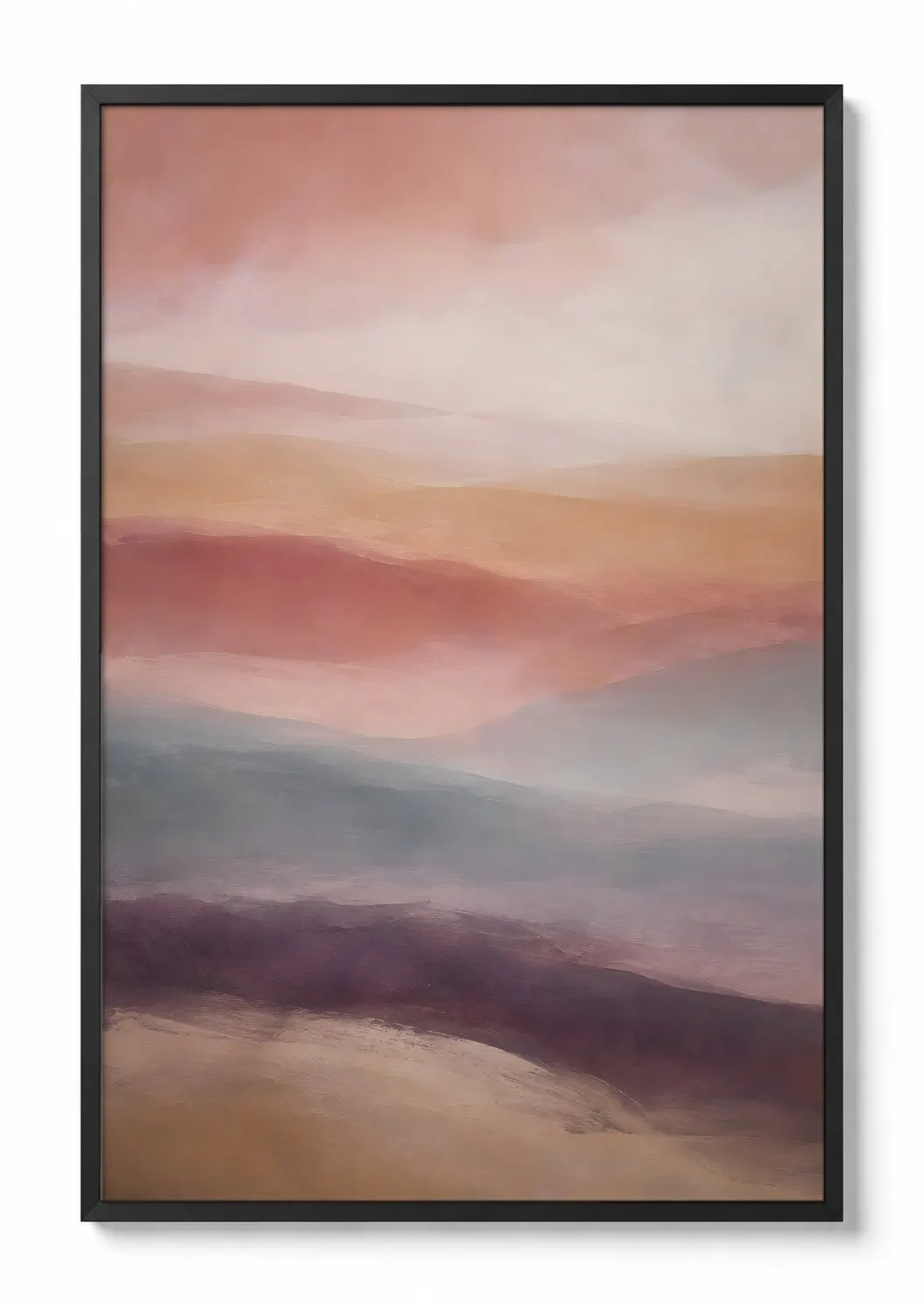 Pastel Sky — Abstract Print