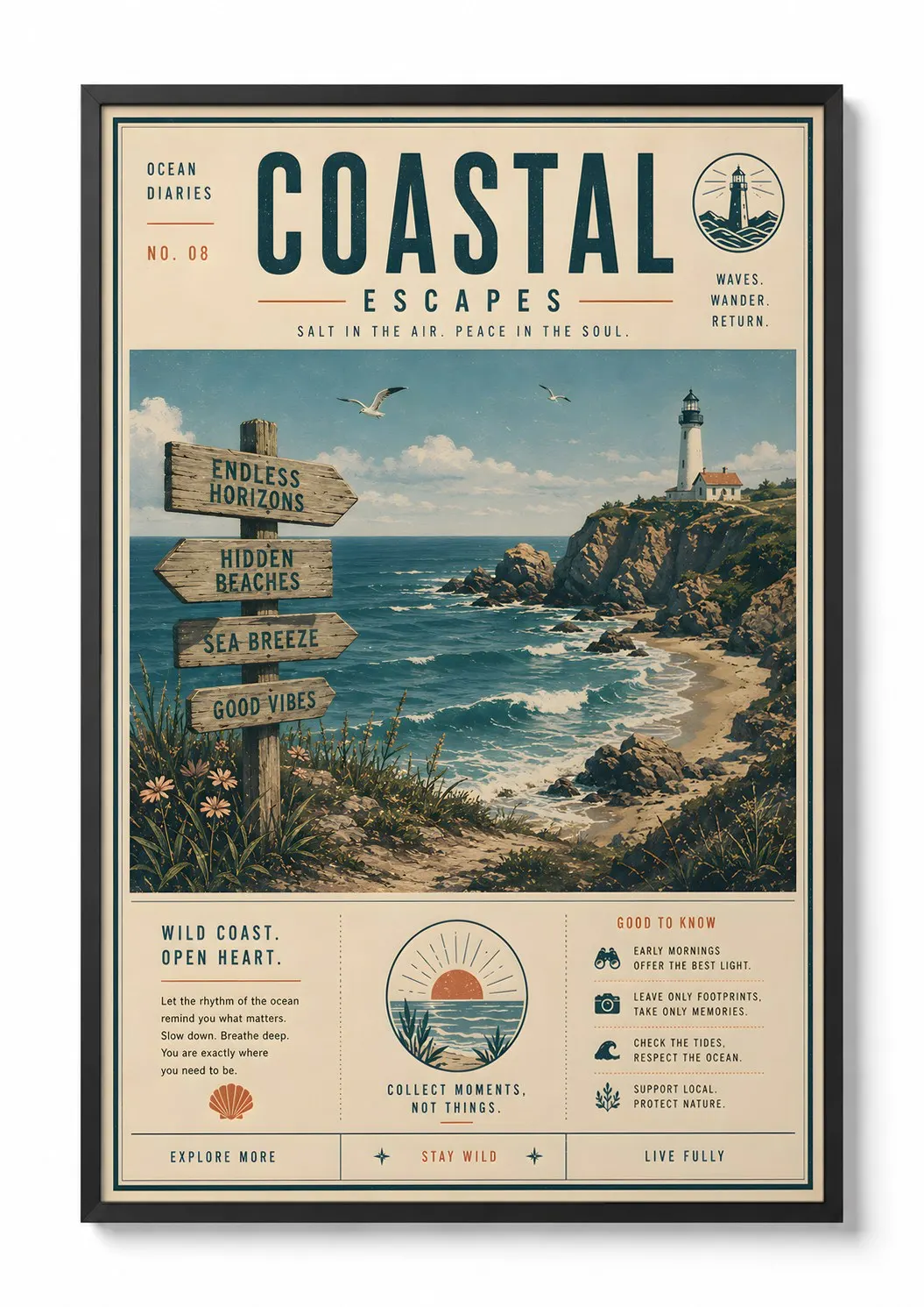 Coastal Escapes — Coastal Print