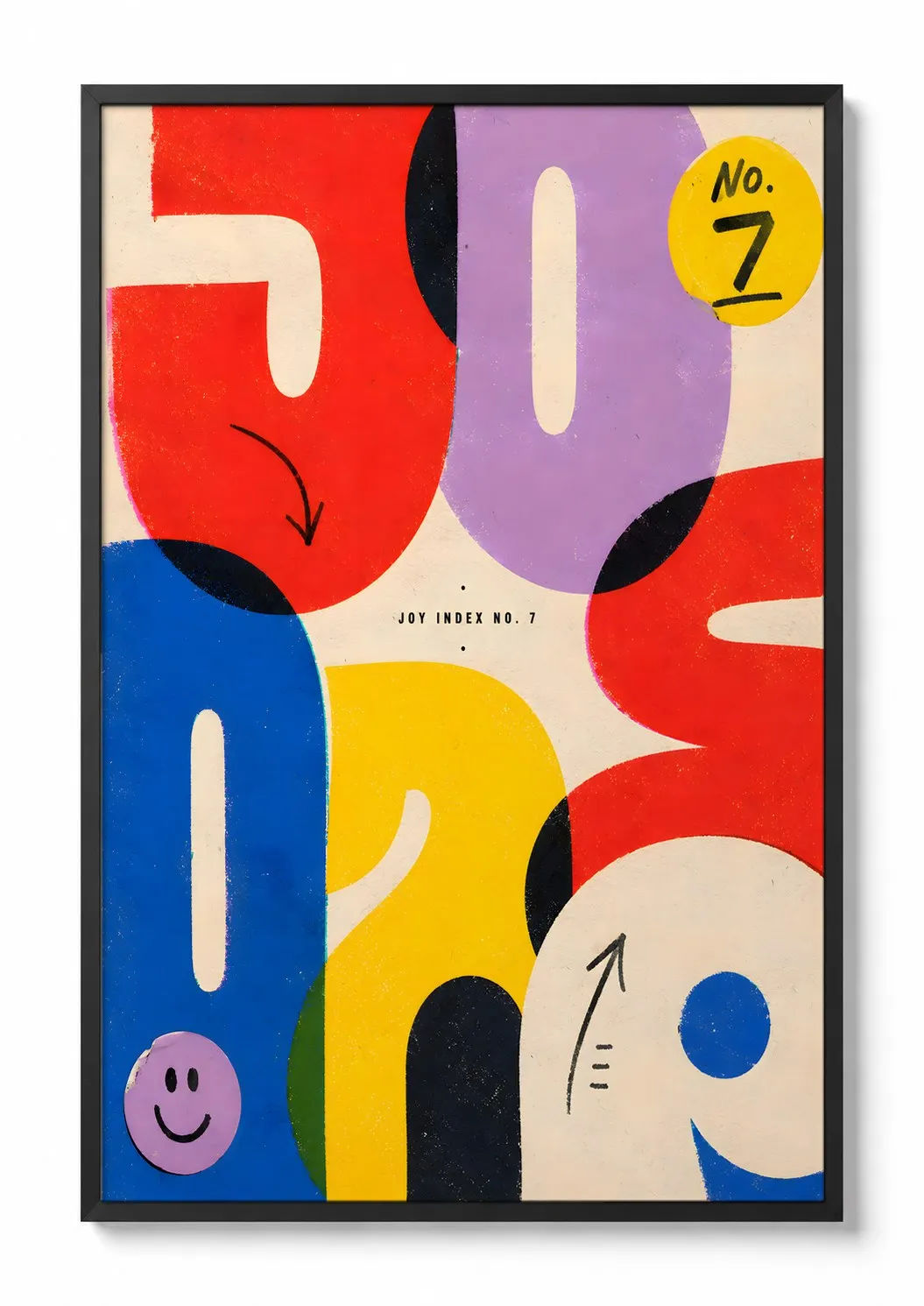Joy Index — Abstract Print