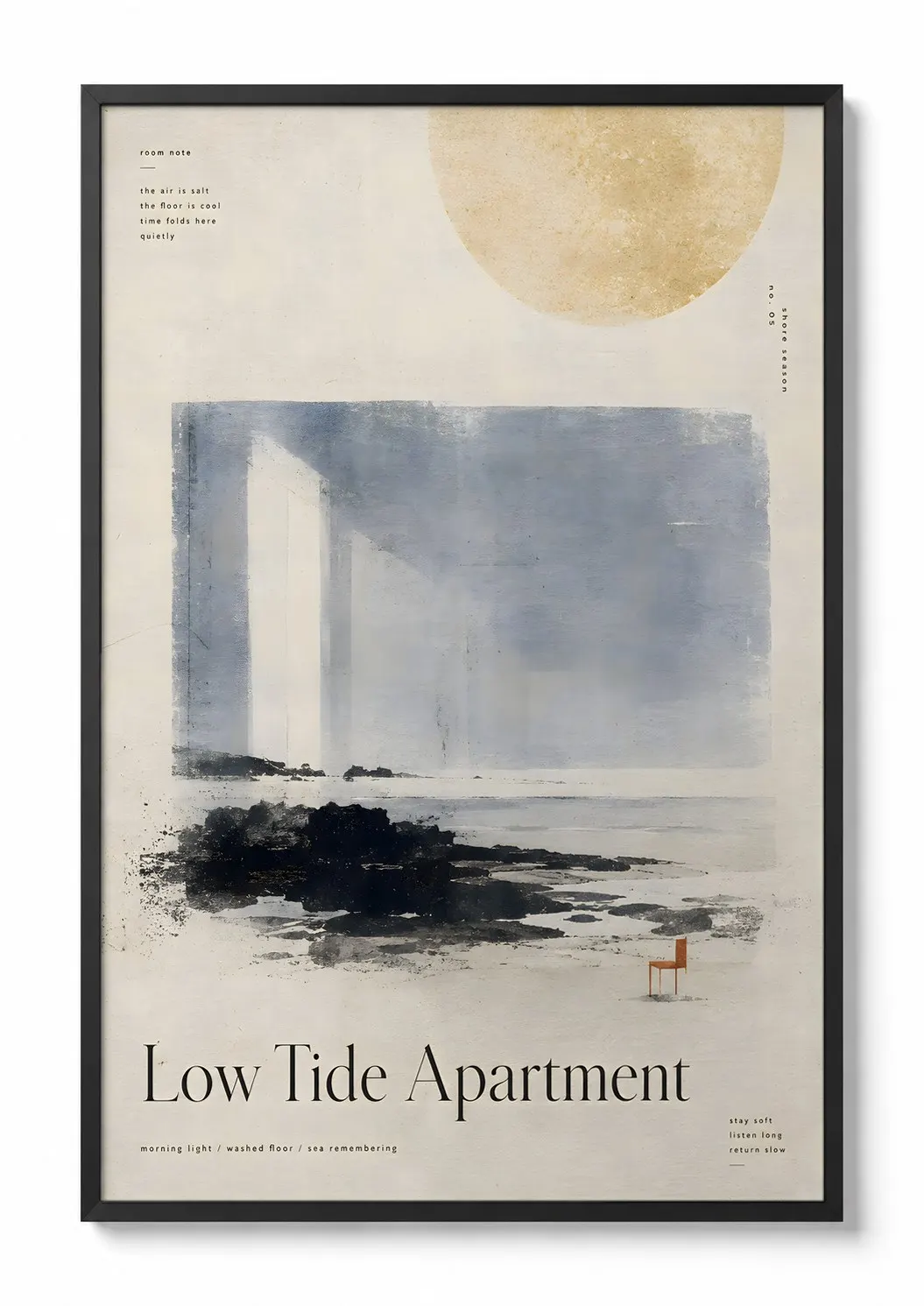 Low Tide Apartment — Seascape Print