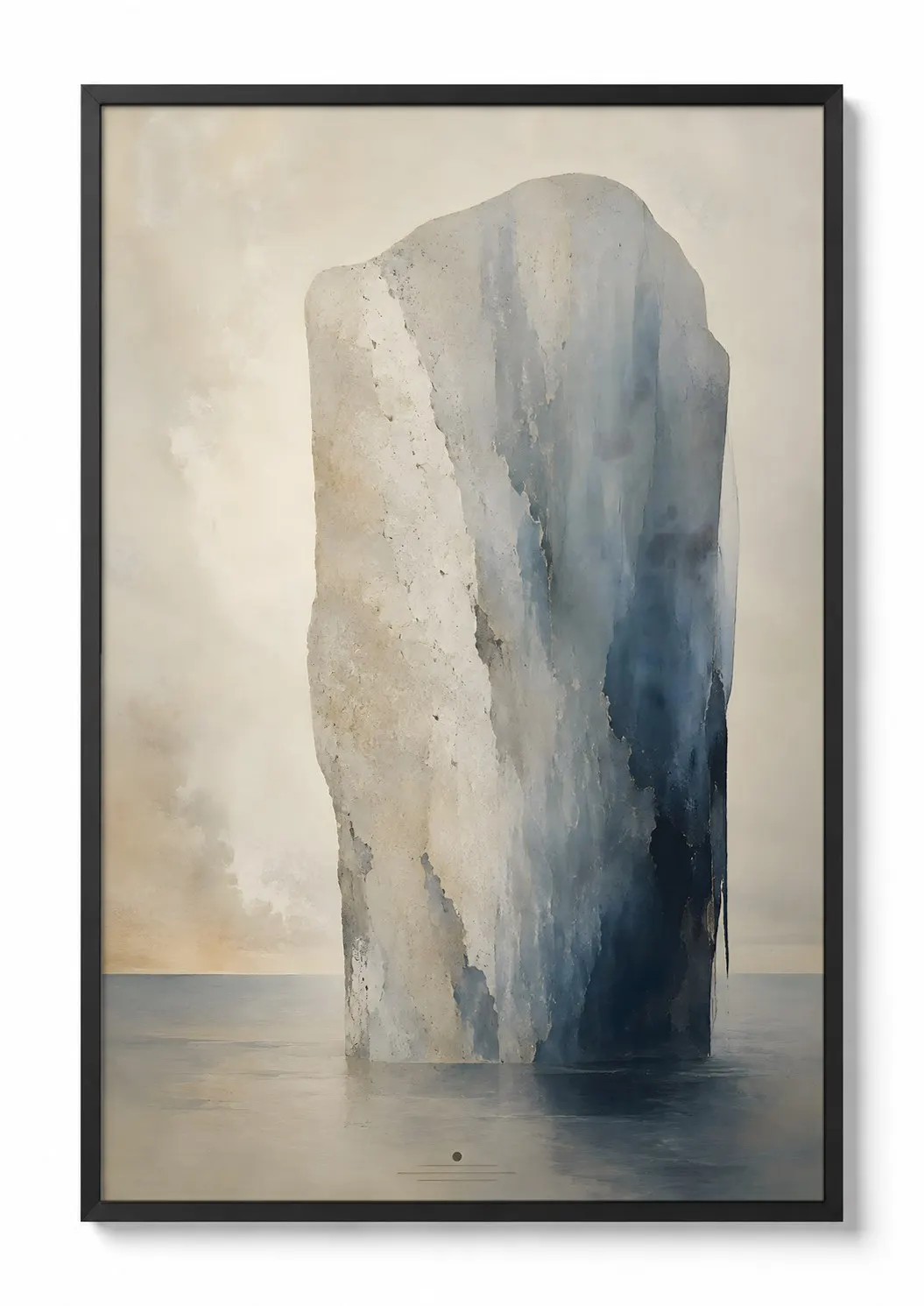 Water Monolith — Abstract Print