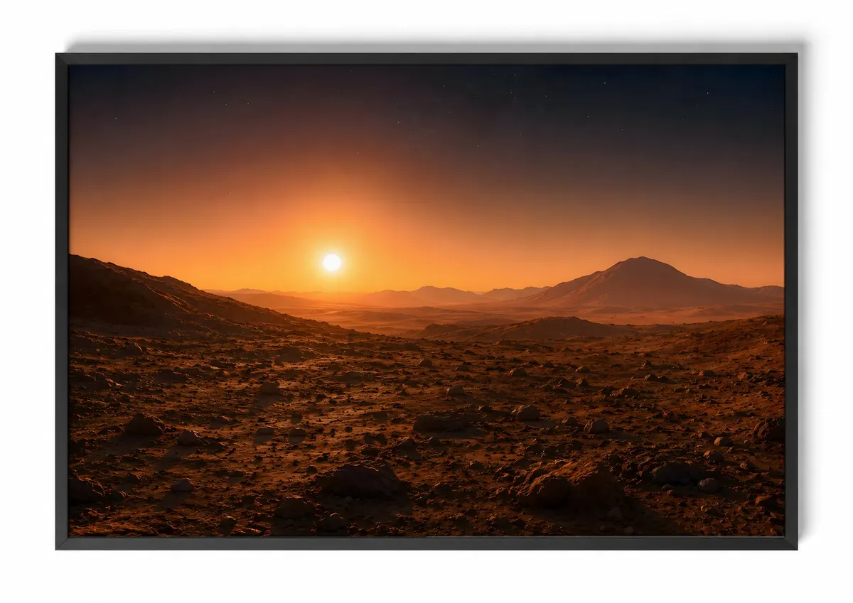 Martian Sunset — Space Print