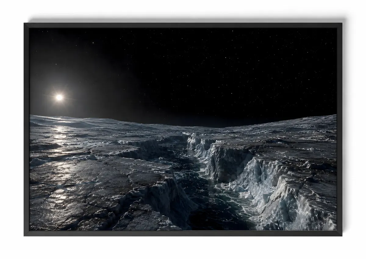 Lunar Surface — Space Print