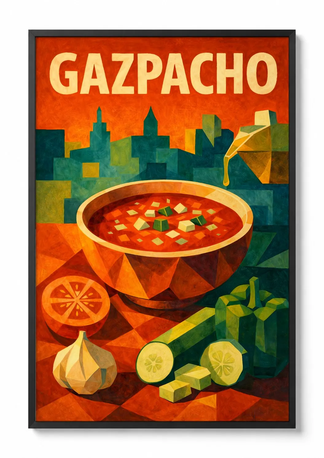 Gazpacho — Spanish Kitchen Print
