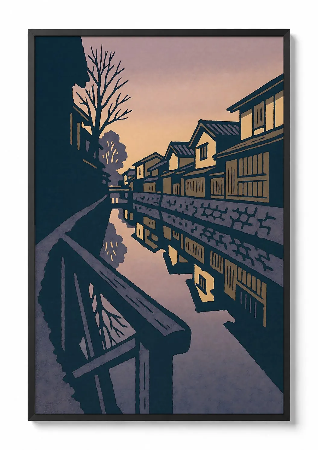 Hida-Furukawa — Travel Poster