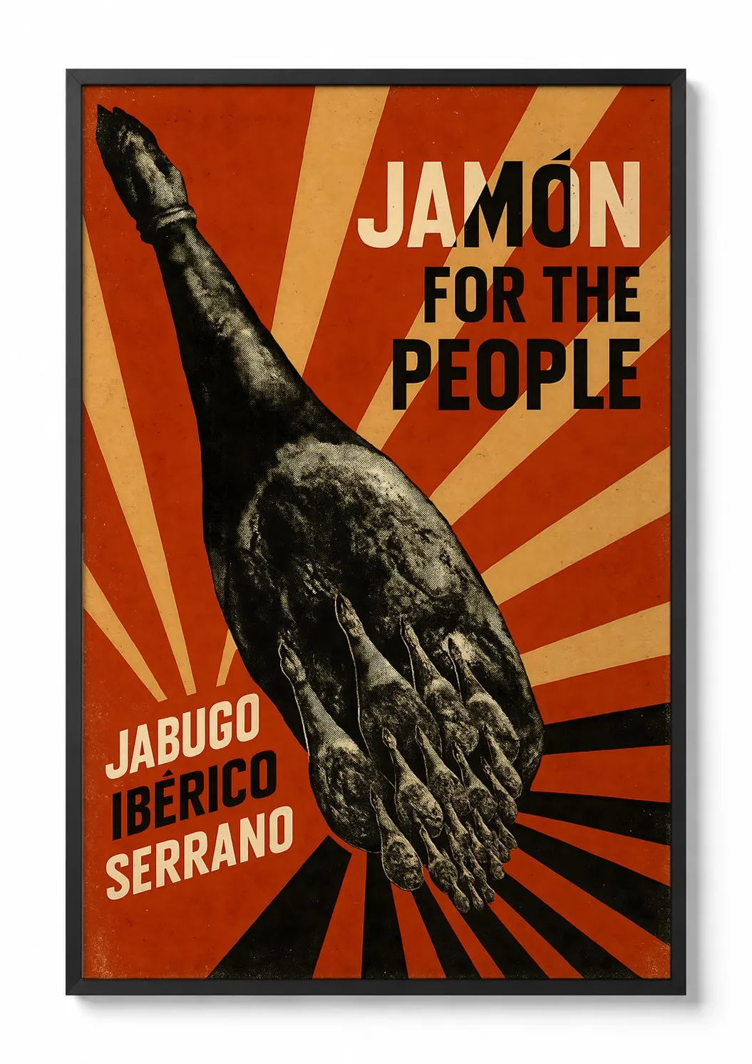 Iberian Ham — Spanish Tapas Print