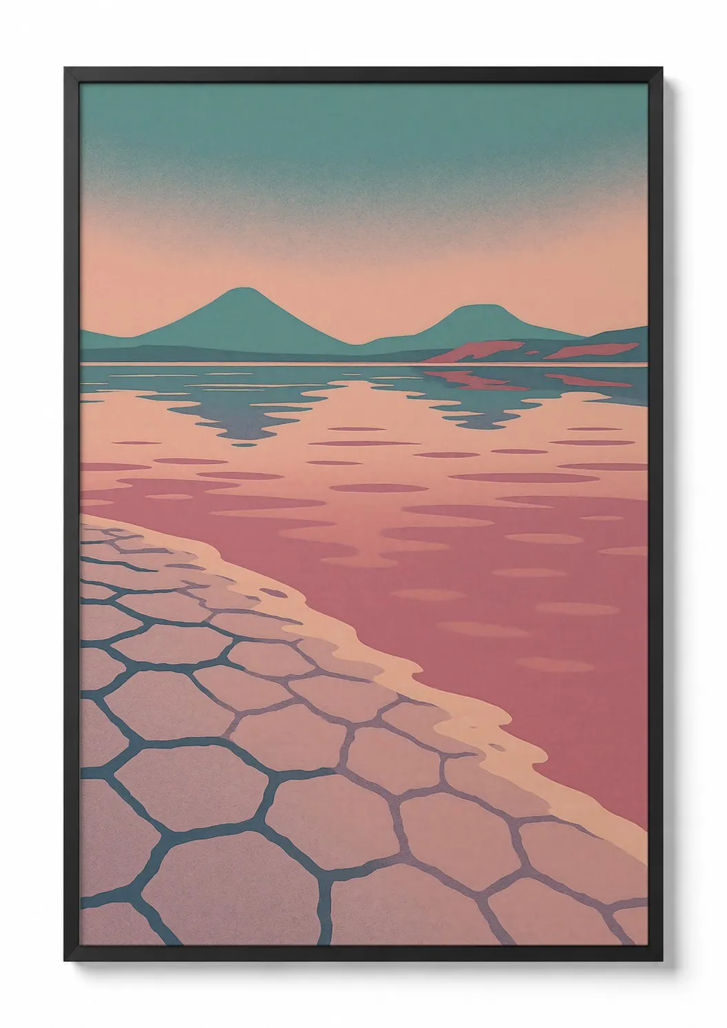 Lake Natron — Travel Poster