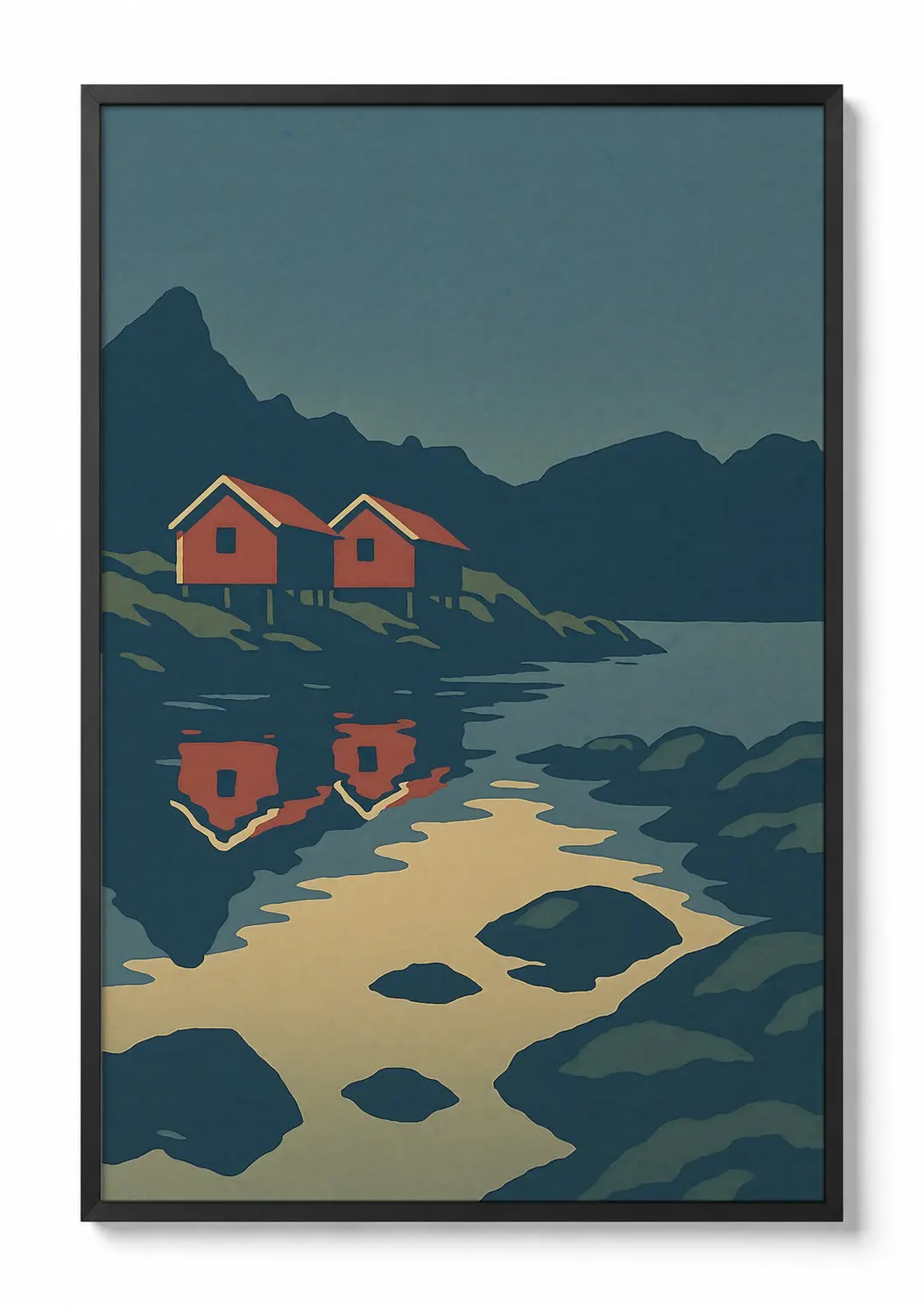 Lofoten — Nordic Travel Poster