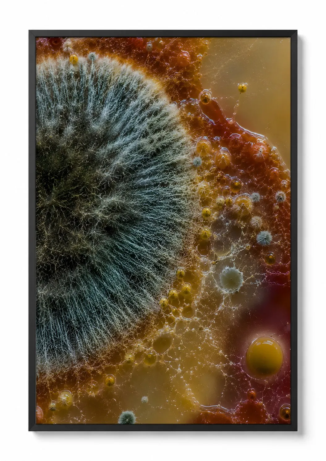 Mould Anemone — Mycelium Print