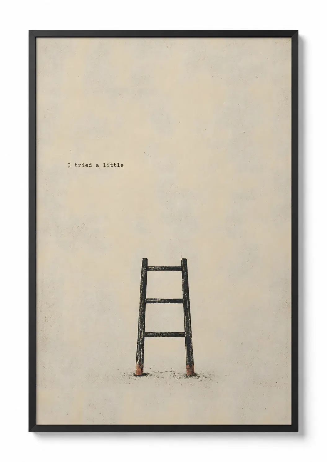 The Ladder — Minimalist Print