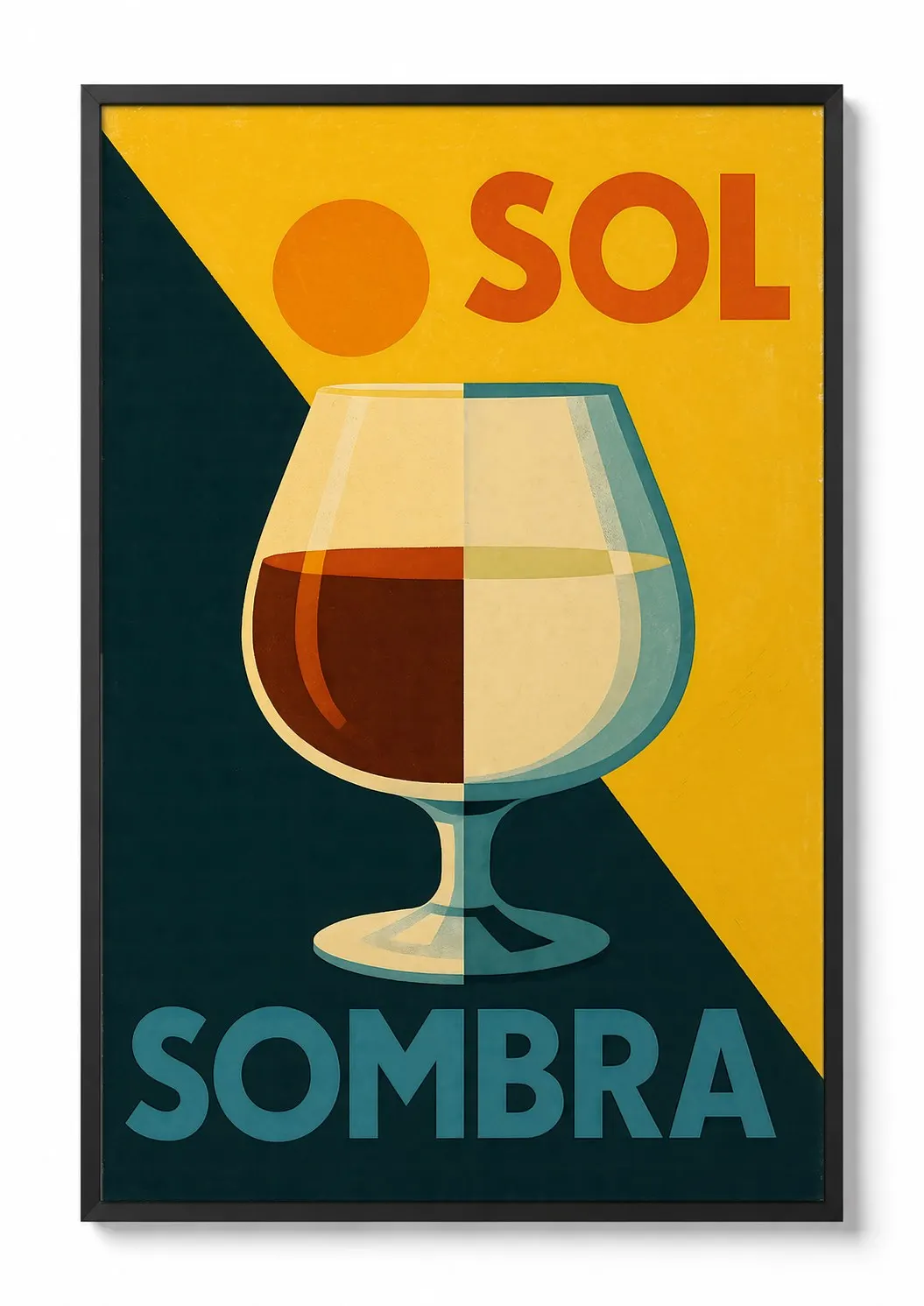 Sol y Sombra — Bar Print