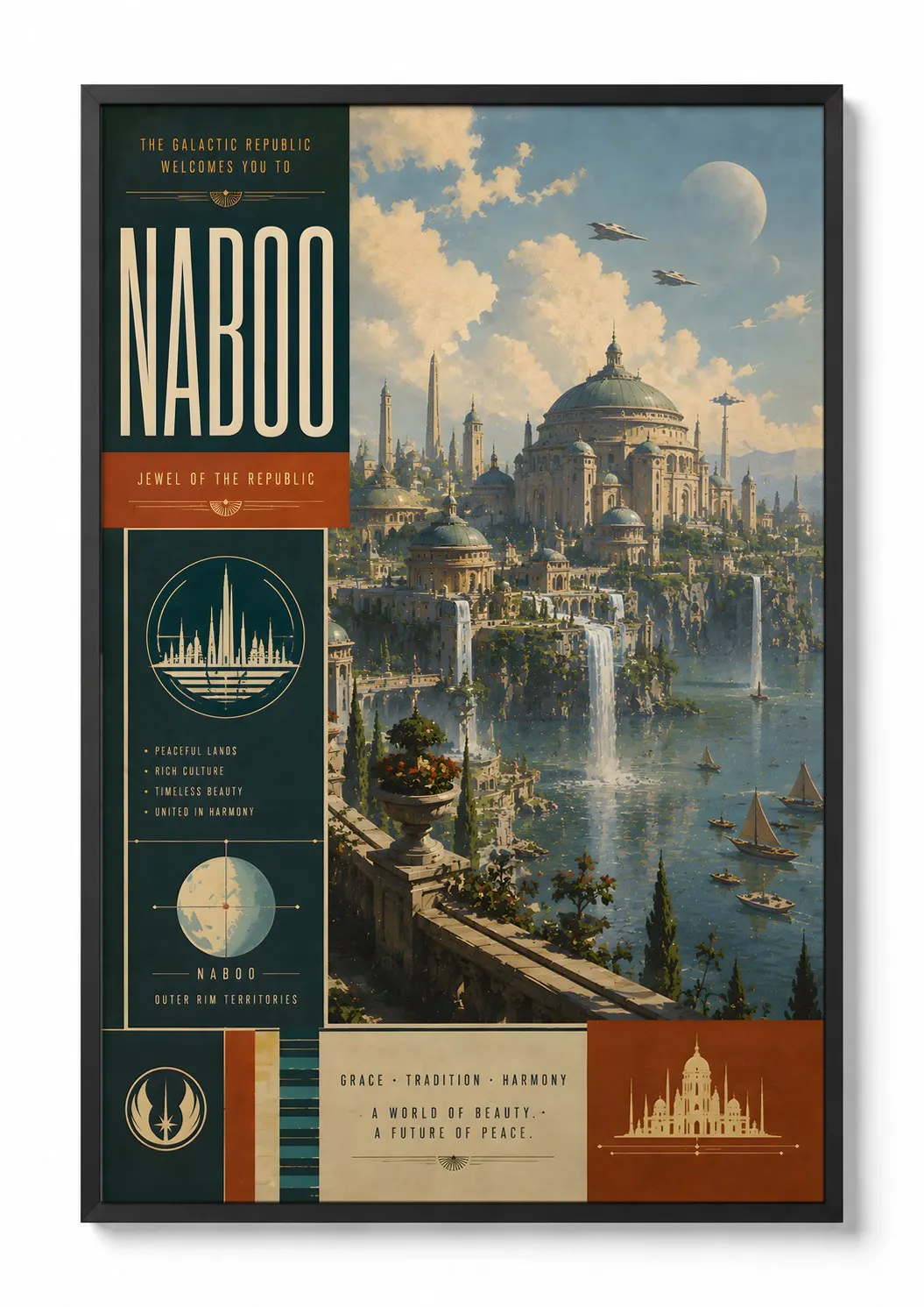 Waterfall Palace — Imaginary World