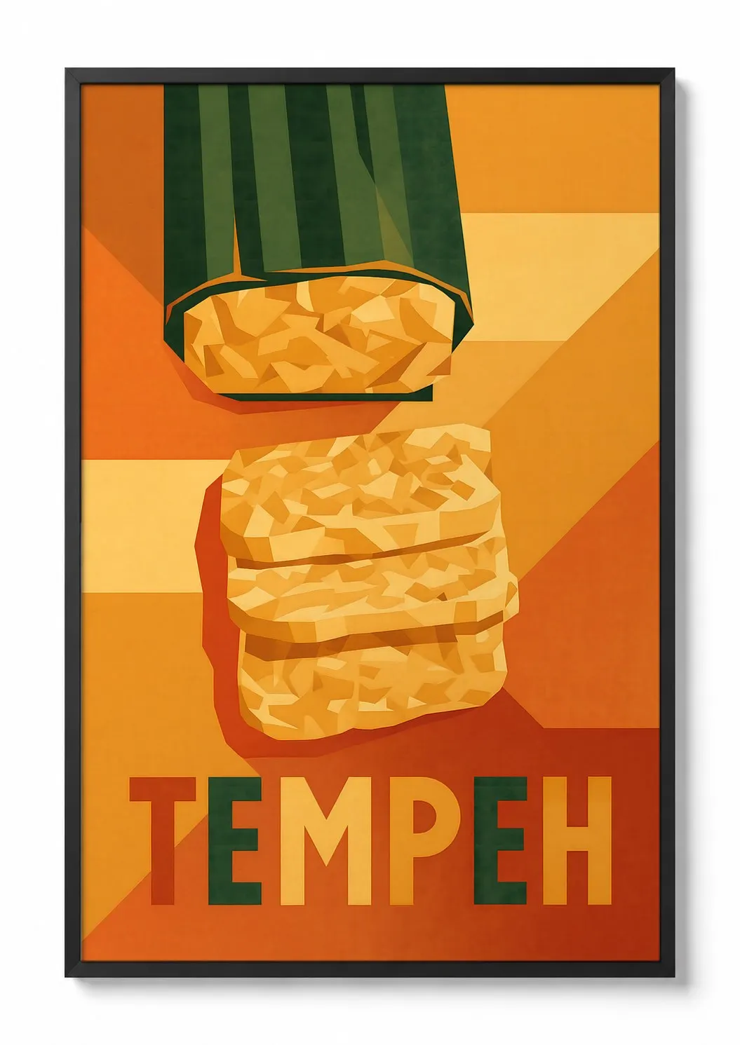 Tempeh — Veggie Kitchen Print